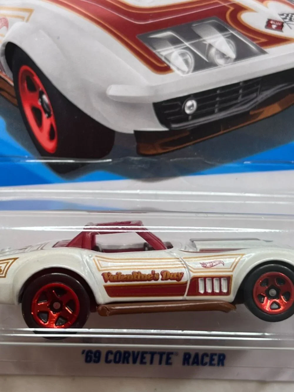 Hot Wheels car white